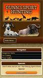 Mobile Screenshot of dunnssporthunting.com